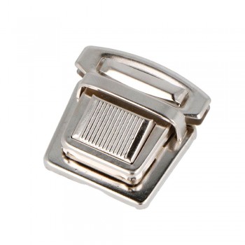 Broche Tupi Rectangular Acero Níquel 37x36 mm. 17u.